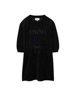 Sonia Rykiel Dress With Logo - Black