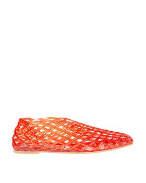 Senso Mini Jelly Ballet Flats For - Red
