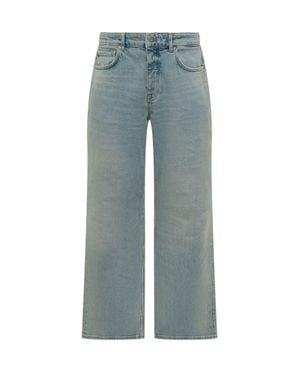 Represent Boot Cut Jeans With Pocket Detailing - Blue