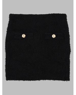 Balmain Tailored Skirt - Black