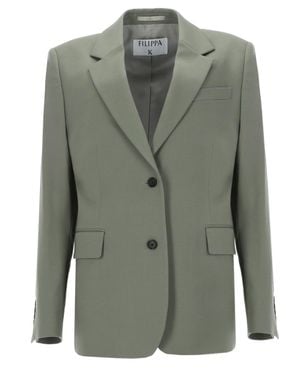 Filippa K Blazer Delilah Polyester Jacket - Green