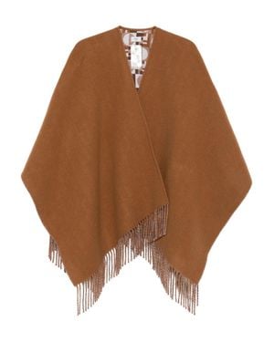Fendi Camel Wool Blend Jacket - Brown