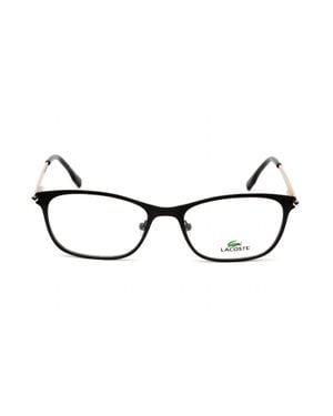 Lacoste Sleek Rectangular Eyeglasses - Brown
