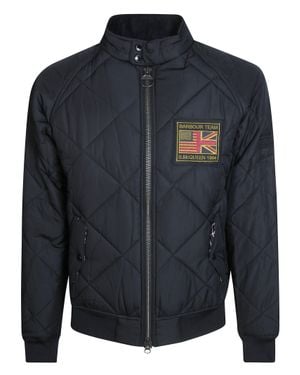 Barbour Quilted Merchant Jacket - Blue