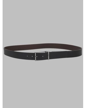 HUGO Leather Belt Gruffy Cow Hide - Gray