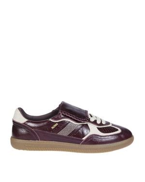 Alohas Patent Leather Sneaker - Brown