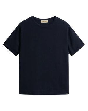 Woolrich Knit T-Shirt - Blue