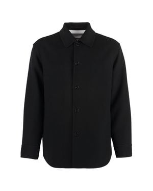 Jil Sander Cashmere Overshirt For - Black