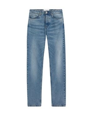 Ami Paris Cotton Slim Jeans - Blue