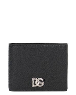 Dolce & Gabbana Wallet With Logo - Black