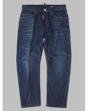DSquared² Signature Logo Jeans - Blue