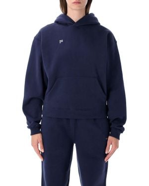 PANGAIA Oversized Pullover Hoodie - Blue