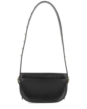 Bally Bar Bucket Bag Medium Fabric - Black