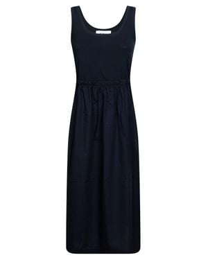 Alpha Studio Drawstring Maxi Dress - Blue