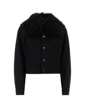 Alaïa Denim Jacket - Black
