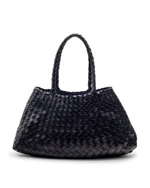 Dragon Diffusion Santa Croce Big Shoulder Bag - Blue