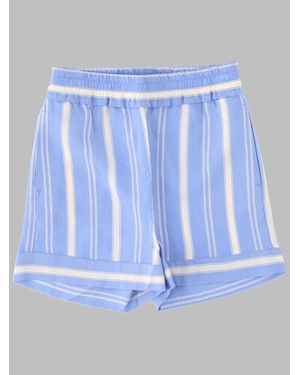 Bellerose Girls Viscose Blend Shorts - Blue