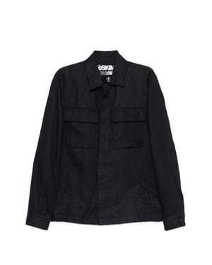 Heskimo Stylish Mini Coat - Black