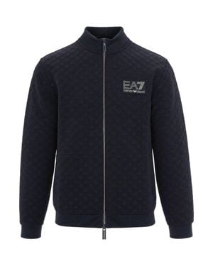 EA7 Zip-Front Track Jacket - Blue