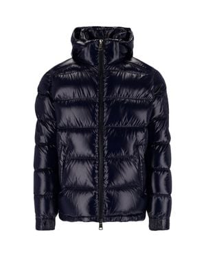 Herno Hooded Puffer Jacket - Blue