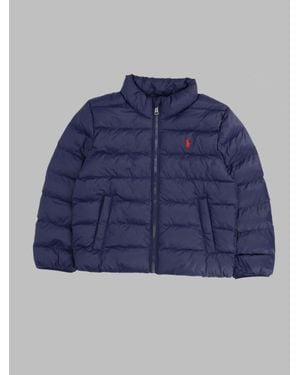 Polo Ralph Lauren Mini Woven Bomber Jacket For Boys - Blue