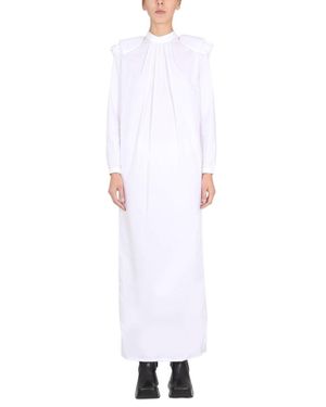 Raf Simons Long Shirt Dress - White