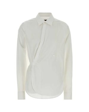 DSquared² Dsquared Stretch Poplin Shirt - White