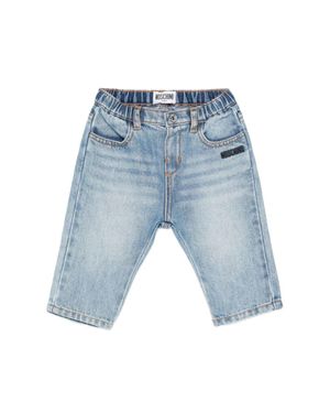 Moschino Mini Pants For Babies - Blue