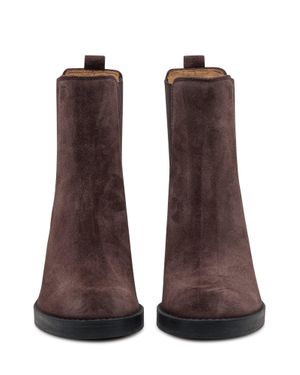 Tod's Chic Leather Mini Ankle Boots - Brown