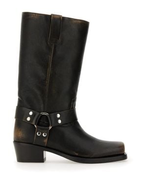 Paris Texas Roxand Mini Boots - Black