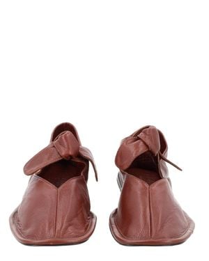 Hereu Llasada Ballet Flats - Red