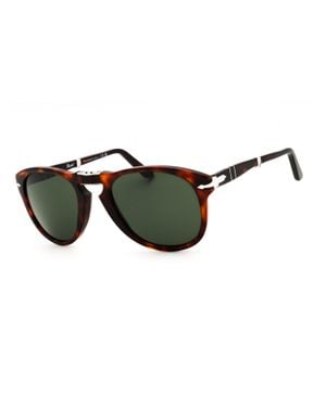 Persol Oval Acetate Sunglasses For - Black