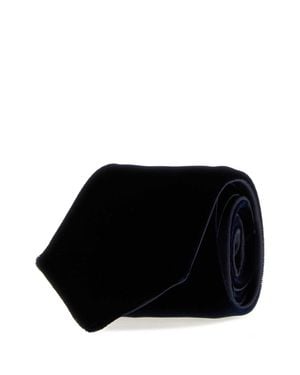 Giorgio Armani Silk Tie For - Black