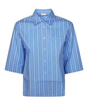 Liu Jo Mini Shirt With Long Sleeves - Blue