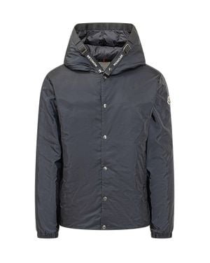 Moncler Lightweight Jacket With Hood For Ss26 - Blue