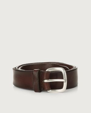 Orciani Soft Leather Belt For - Brown