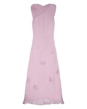 Self-Portrait Chic Mini Dress For - Pink