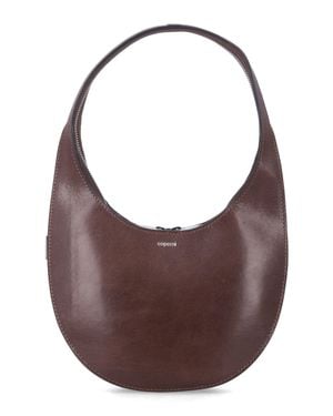 Coperni Mini Data Tote Bag - Brown