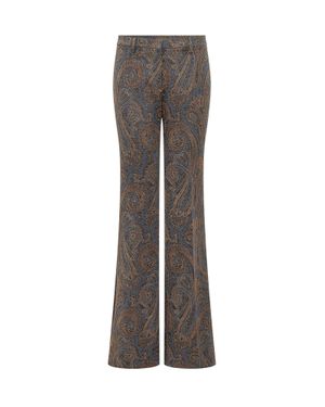 Etro Tailored Pants - Gray