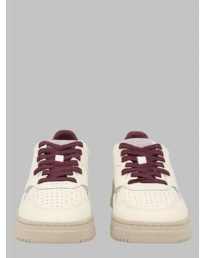 Autry Leather Sneakers With Suede & Nubuck Accents - Multicolor
