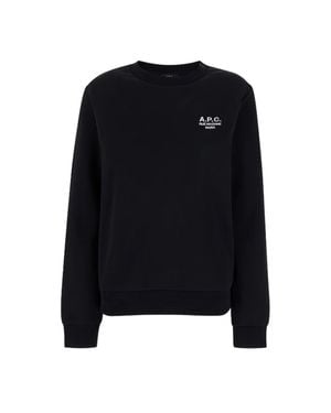 A.P.C. A. P.C. Standard Sweatshirt For Spring 2025 - Black