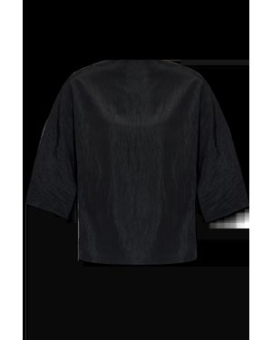 Studio Nicholson Short Sleeve Top - Black