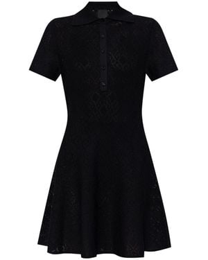 Givenchy Polo Knit Dress - Black