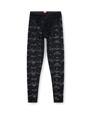 DIESEL High-Waisted Camouflage Leggings Size S - Black