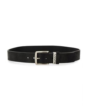 DIESEL Belt With Buckle - Black
