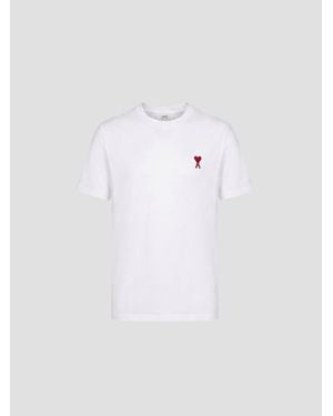 Ami Paris Classic Comfort T-Shirt - White