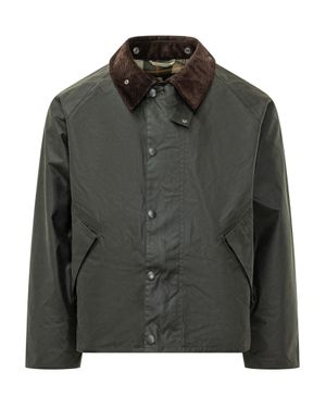 BARBOUR SELECT Transport Jacket With Contrast Collar - Black