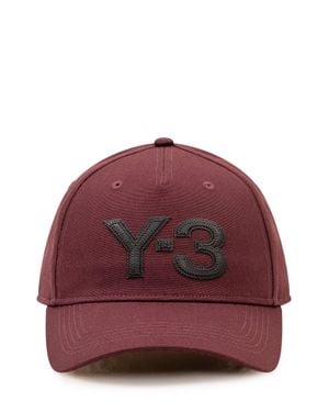 Y-3 Logo Cap - Red