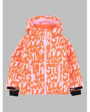 Stella McCartney Girls' Snow Jacket For Active Winter Adventures - Red