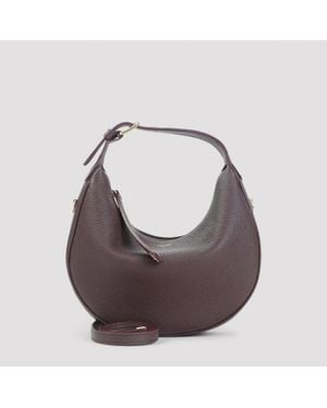 Celine Mini Teen Lulu Leather Shoulder Handbag - Gray